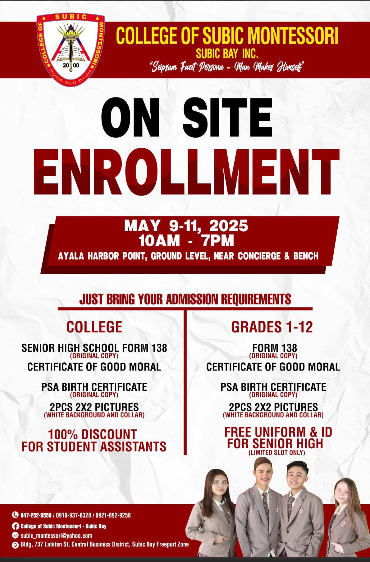 On Site Enrollment